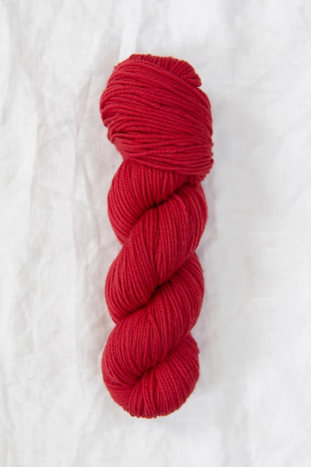 Quince and Co Chickadee Yarn Sport DK Weight Soft Plump American Wool Non-Super Wash Delicate Spun Yarn White Pink Red Blue Green Gray Yellow Heather Colors is perfect for your next cozy and colorful knitting project