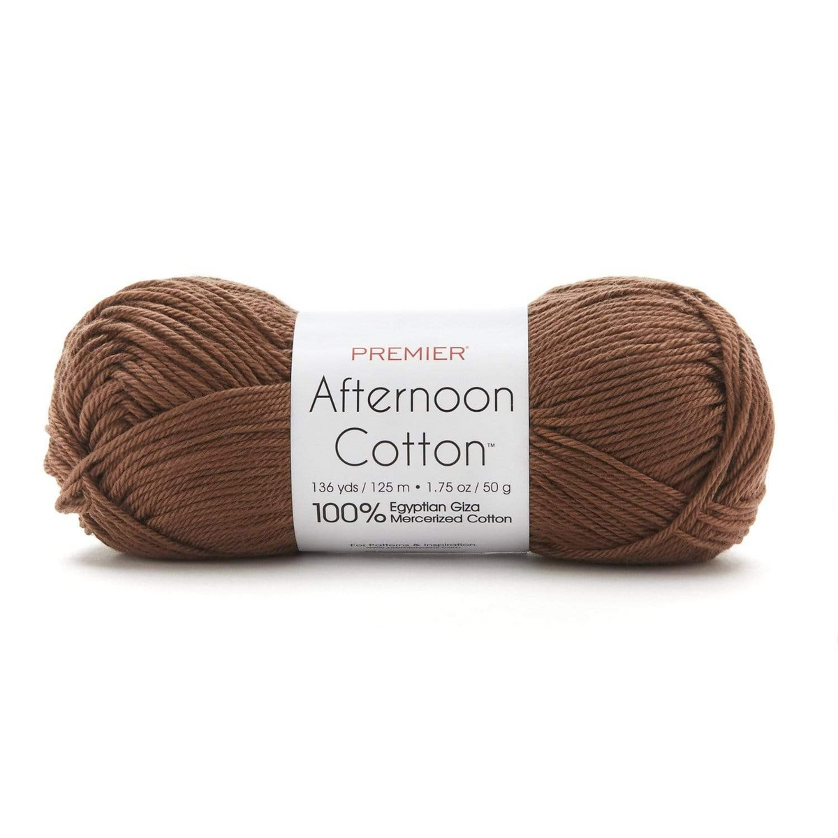 Egyptian Cotton Yarn with a Soft Sheen and Luster Premier Afternoon Cotton Size 3 is Ideal for Sensitive Skin Perfect for Summer Garments Home Decor or Baby Outfits