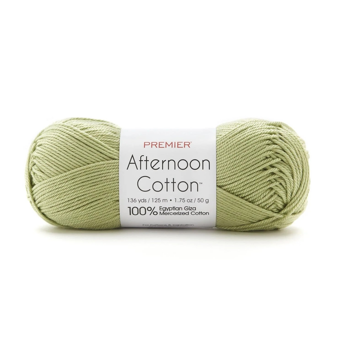 Egyptian Cotton Yarn with a Soft Sheen and Luster Premier Afternoon Cotton Size 3 is Ideal for Sensitive Skin Perfect for Summer Garments Home Decor or Baby Outfits