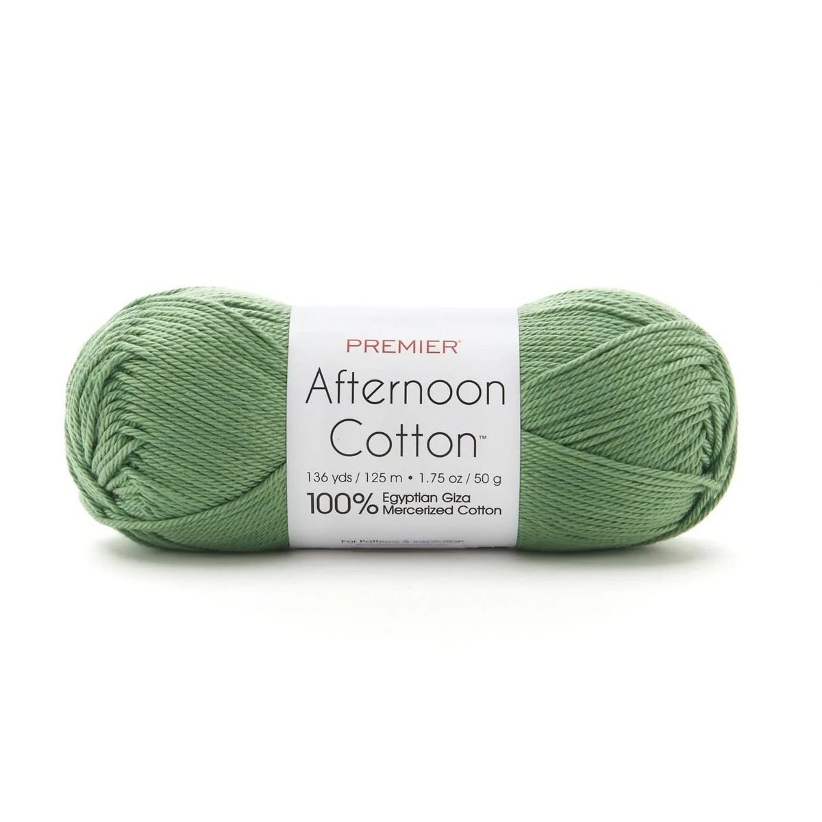 Egyptian Cotton Yarn with a Soft Sheen and Luster Premier Afternoon Cotton Size 3 is Ideal for Sensitive Skin Perfect for Summer Garments Home Decor or Baby Outfits