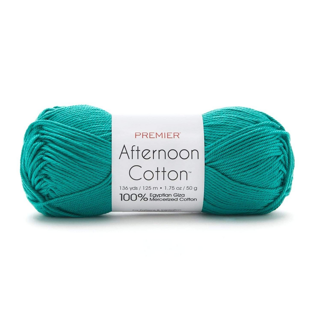 Egyptian Cotton Yarn with a Soft Sheen and Luster Premier Afternoon Cotton Size 3 is Ideal for Sensitive Skin Perfect for Summer Garments Home Decor or Baby Outfits