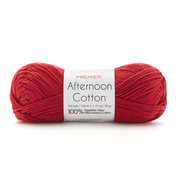 Egyptian Cotton Yarn with a Soft Sheen and Luster Premier Afternoon Cotton Size 3 is Ideal for Sensitive Skin Perfect for Summer Garments Home Decor or Baby Outfits