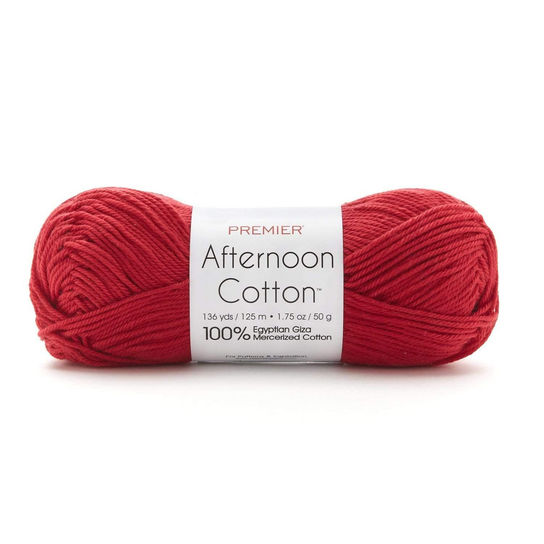 Egyptian Cotton Yarn with a Soft Sheen and Luster Premier Afternoon Cotton Size 3 is Ideal for Sensitive Skin Perfect for Summer Garments Home Decor or Baby Outfits