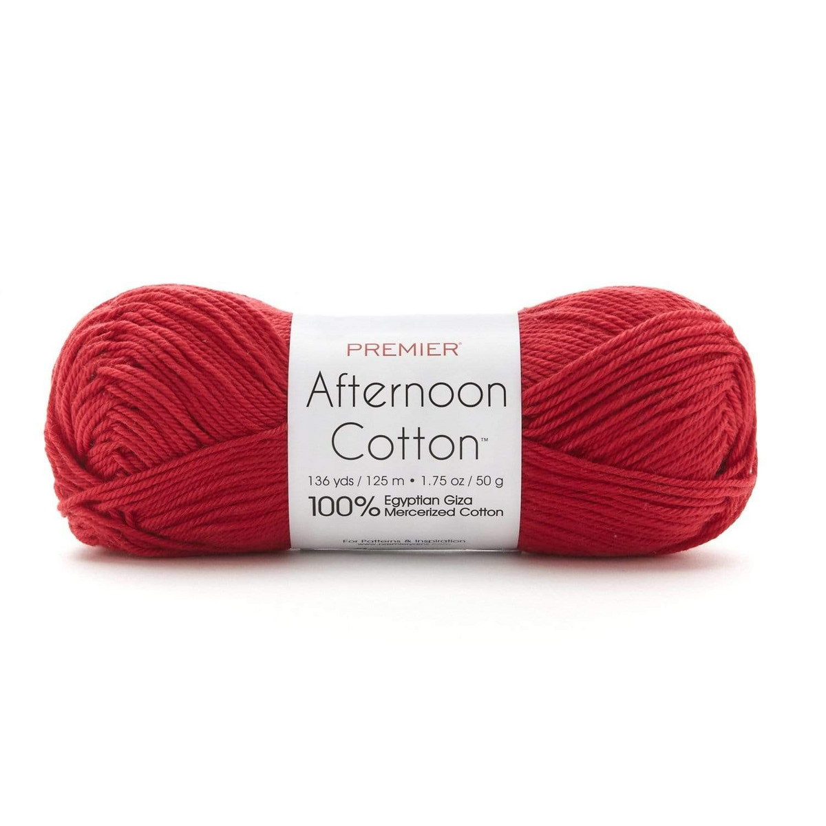 Egyptian Cotton Yarn with a Soft Sheen and Luster Premier Afternoon Cotton Size 3 is Ideal for Sensitive Skin Perfect for Summer Garments Home Decor or Baby Outfits