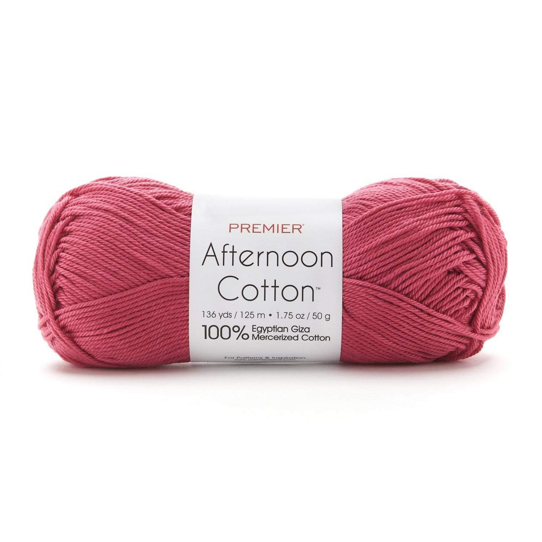 Egyptian Cotton Yarn with a Soft Sheen and Luster Premier Afternoon Cotton Size 3 is Ideal for Sensitive Skin Perfect for Summer Garments Home Decor or Baby Outfits