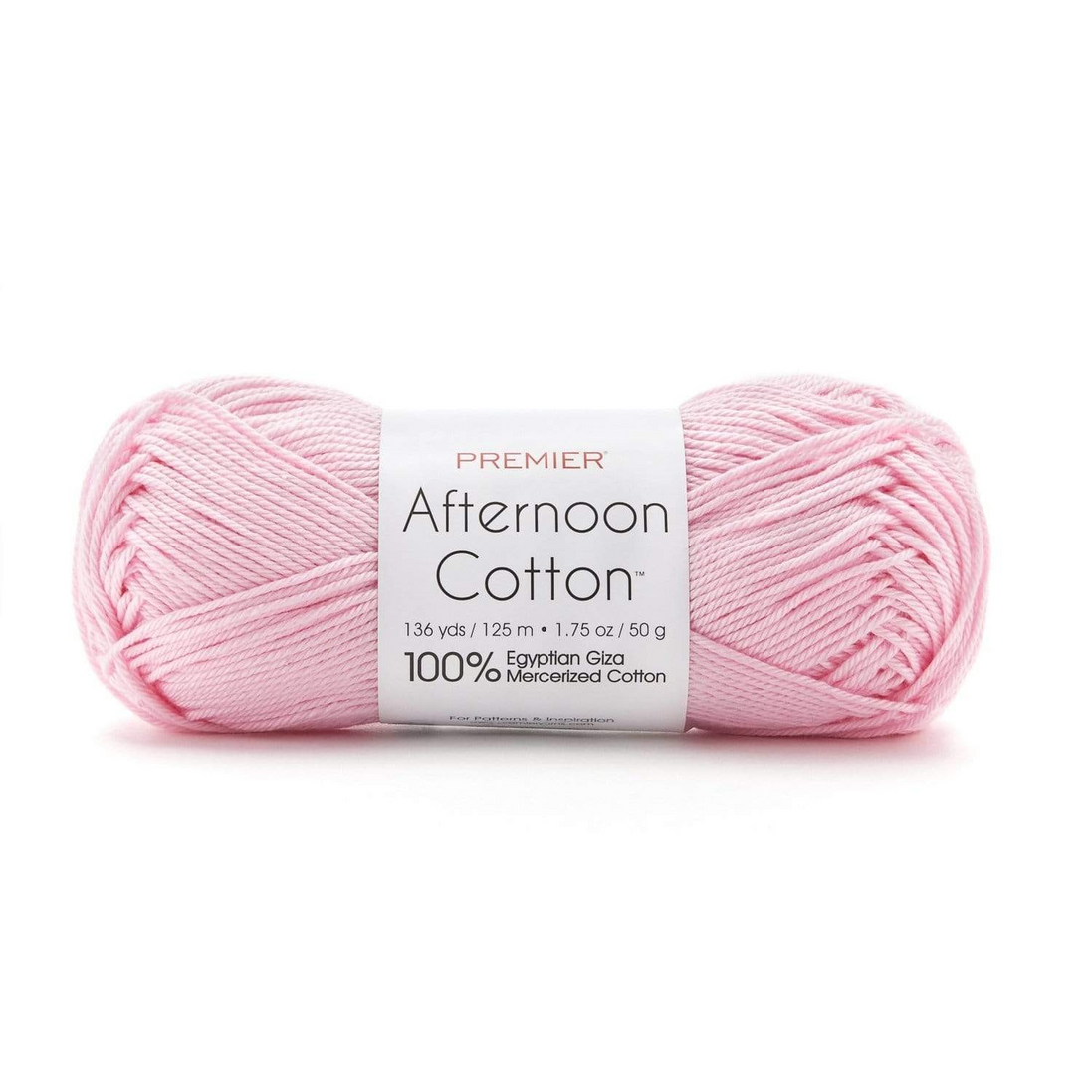 Egyptian Cotton Yarn with a Soft Sheen and Luster Premier Afternoon Cotton Size 3 is Ideal for Sensitive Skin Perfect for Summer Garments Home Decor or Baby Outfits