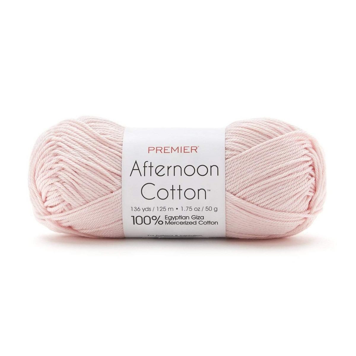 Egyptian Cotton Yarn with a Soft Sheen and Luster Premier Afternoon Cotton Size 3 is Ideal for Sensitive Skin Perfect for Summer Garments Home Decor or Baby Outfits