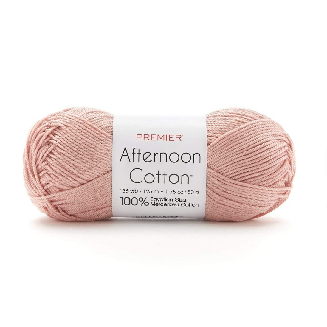 Egyptian Cotton Yarn with a Soft Sheen and Luster Premier Afternoon Cotton Size 3 is Ideal for Sensitive Skin Perfect for Summer Garments Home Decor or Baby Outfits