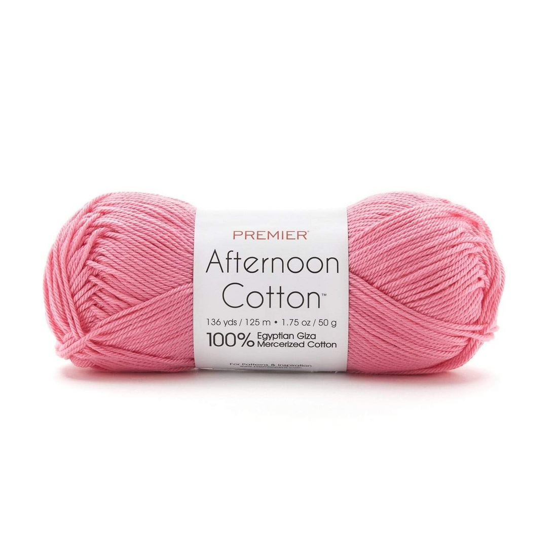 Egyptian Cotton Yarn with a Soft Sheen and Luster Premier Afternoon Cotton Size 3 is Ideal for Sensitive Skin Perfect for Summer Garments Home Decor or Baby Outfits