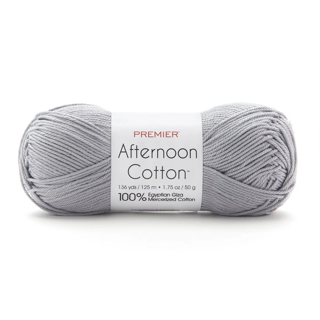 Egyptian Cotton Yarn with a Soft Sheen and Luster Premier Afternoon Cotton Size 3 is Ideal for Sensitive Skin Perfect for Summer Garments Home Decor or Baby Outfits