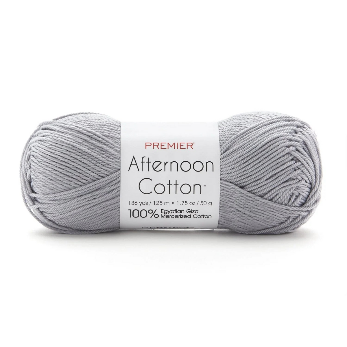 Egyptian Cotton Yarn with a Soft Sheen and Luster Premier Afternoon Cotton Size 3 is Ideal for Sensitive Skin Perfect for Summer Garments Home Decor or Baby Outfits