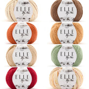 Bulky Yarn Wool Blend Acrylic Perfect for Crochet Blankets Baby Clothes Knitted Hats ELLE by Me Charlotte Premier Beginner Friendly 125g Multicolor 150g Solid