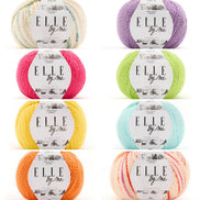 Bulky Yarn Wool Blend Acrylic Perfect for Crochet Blankets Baby Clothes Knitted Hats ELLE by Me Charlotte Premier Beginner Friendly 125g Multicolor 150g Solid