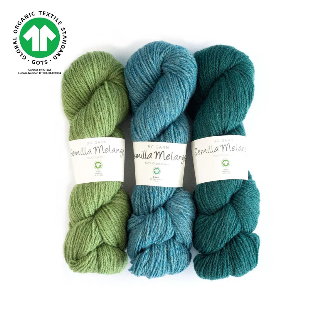 BC Garn Semilla Melange Heathered Yarn Airy Soft Lofty Sweater Colorwork Blanket Natural Fiber Stitch Definition Woolen-spun GOTS certified