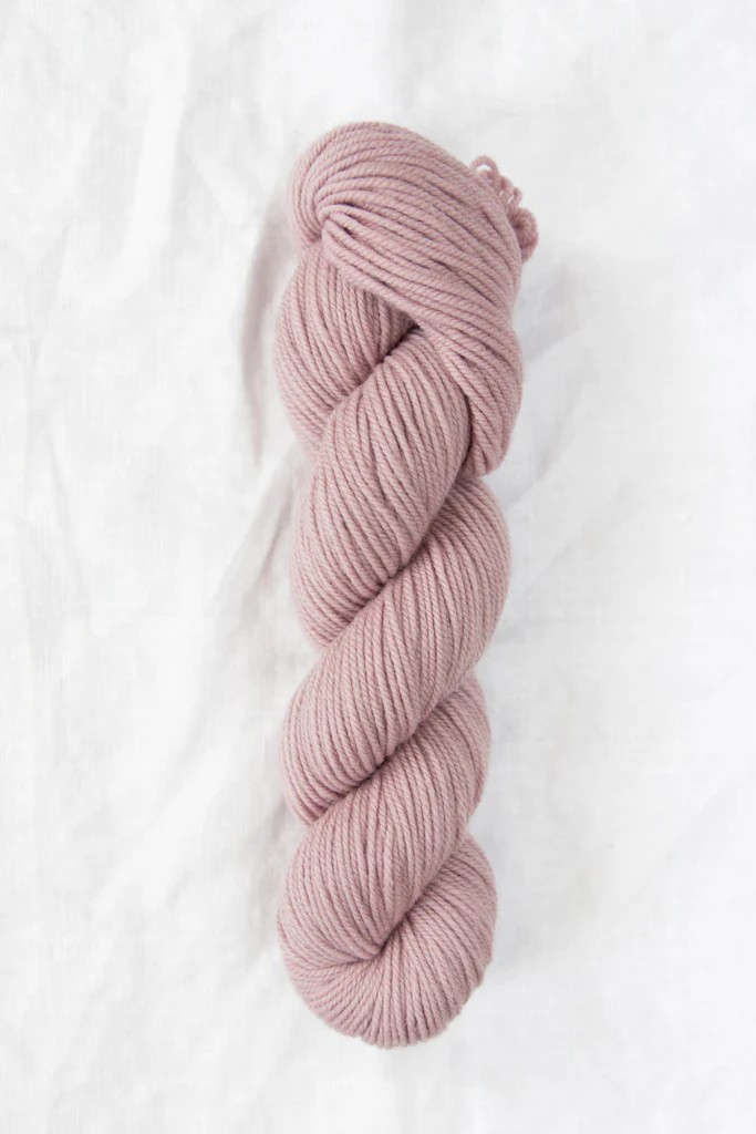 Quince and Co Chickadee Yarn Sport DK Weight Soft Plump American Wool Non-Super Wash Delicate Spun Yarn White Pink Red Blue Green Gray Yellow Heather Colors is perfect for your next cozy and colorful knitting project