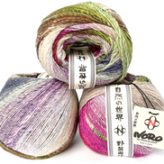 Noro Tsubame Wool Silk Ideal One Skein Project Worsted Weight Oversized Skein 656 Yds Soft Yarn Ideal for Statement Sweater Shawl Shrug Made in Japan