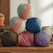 Noro Mebuki Silk Wool Viscose Yarn Knit Crochet All Seasons Breathable Japanese Inspiration Quality Natural Fiber Garter Design Slow Fashion