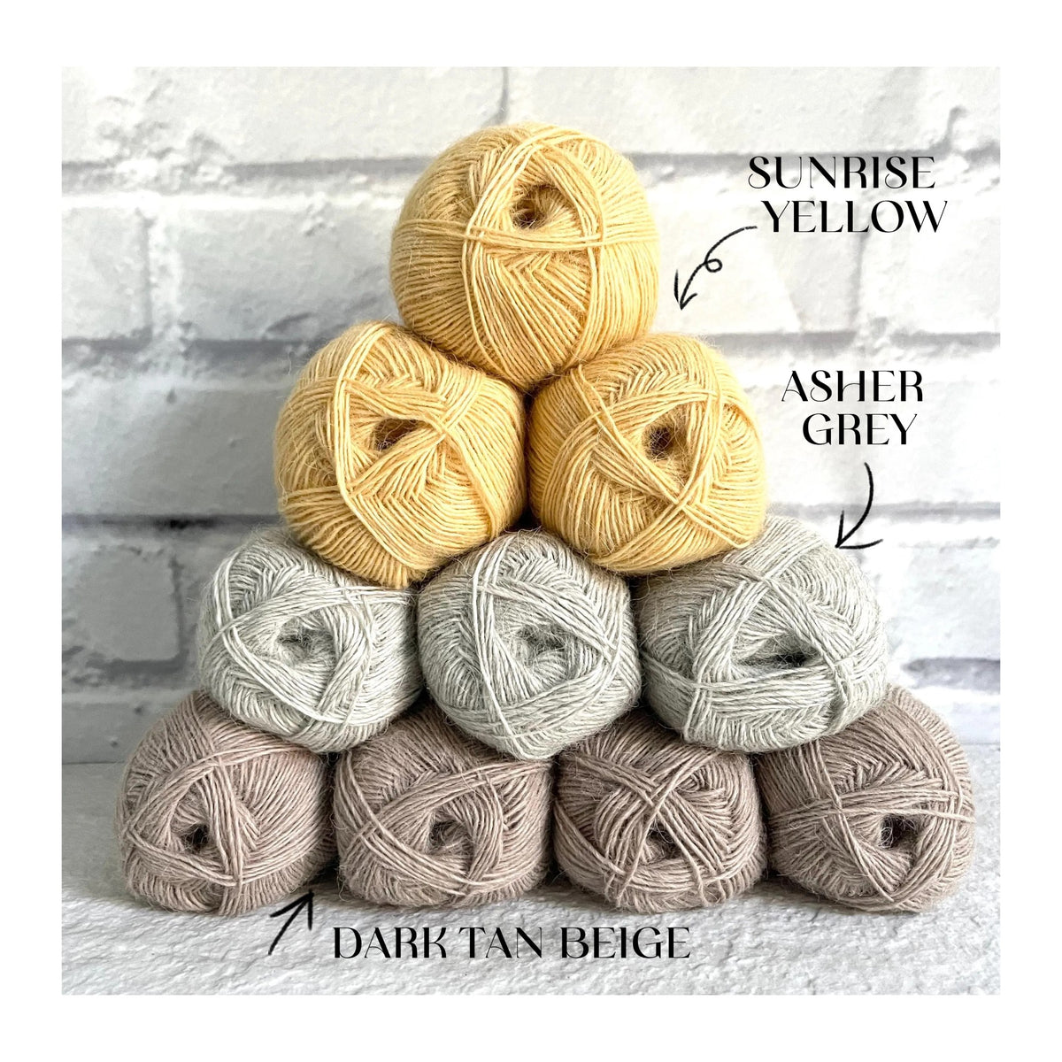 Camarose Tyn Lamauld Soft Wool Fingering Yarn Gift Idea For Knitter and Crochet Lama Wool Sweater Women Knit Cardigan Jacket Men Hat Crochet