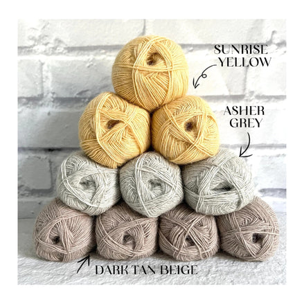 Camarose Tyn Lamauld Soft Wool Fingering Yarn Gift Idea For Knitter and Crochet Lama Wool Sweater Women Knit Cardigan Jacket Men Hat Crochet
