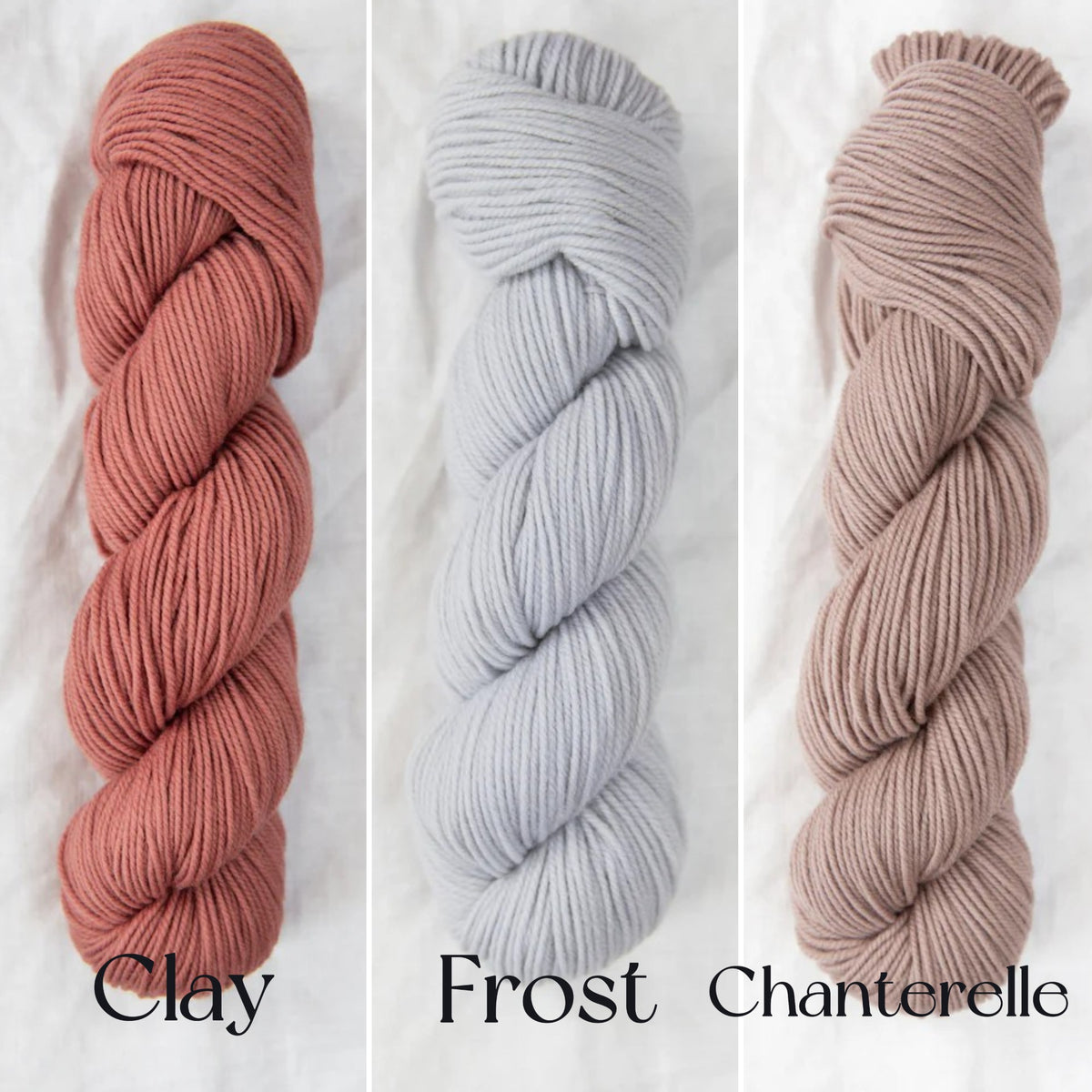 Quince and Co Chickadee Yarn Sport DK Weight Soft Plump American Wool Non-Super Wash Delicate Spun Yarn White Pink Red Blue Green Gray Yellow Heather Colors is perfect for your next cozy and colorful knitting project