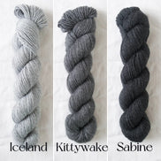 Quince and Co Chickadee Yarn Sport DK Weight Soft Plump American Wool Non-Super Wash Delicate Spun Yarn White Pink Red Blue Green Gray Yellow Heather Colors is perfect for your next cozy and colorful knitting project