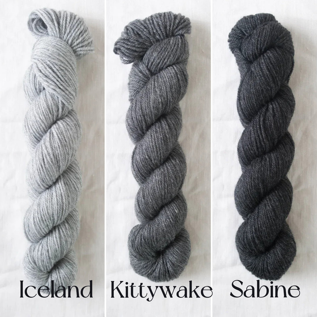 Quince and Co Chickadee Yarn Sport DK Weight Soft Plump American Wool Non-Super Wash Delicate Spun Yarn White Pink Red Blue Green Gray Yellow Heather Colors is perfect for your next cozy and colorful knitting project
