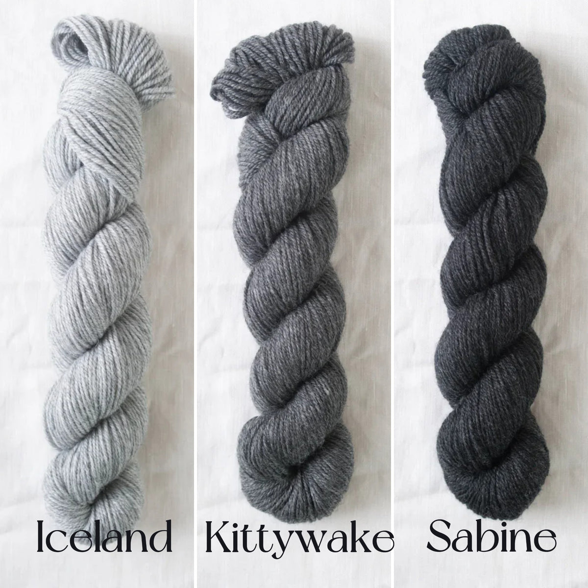 Quince and Co Chickadee Yarn Sport DK Weight Soft Plump American Wool Non-Super Wash Delicate Spun Yarn White Pink Red Blue Green Gray Yellow Heather Colors is perfect for your next cozy and colorful knitting project