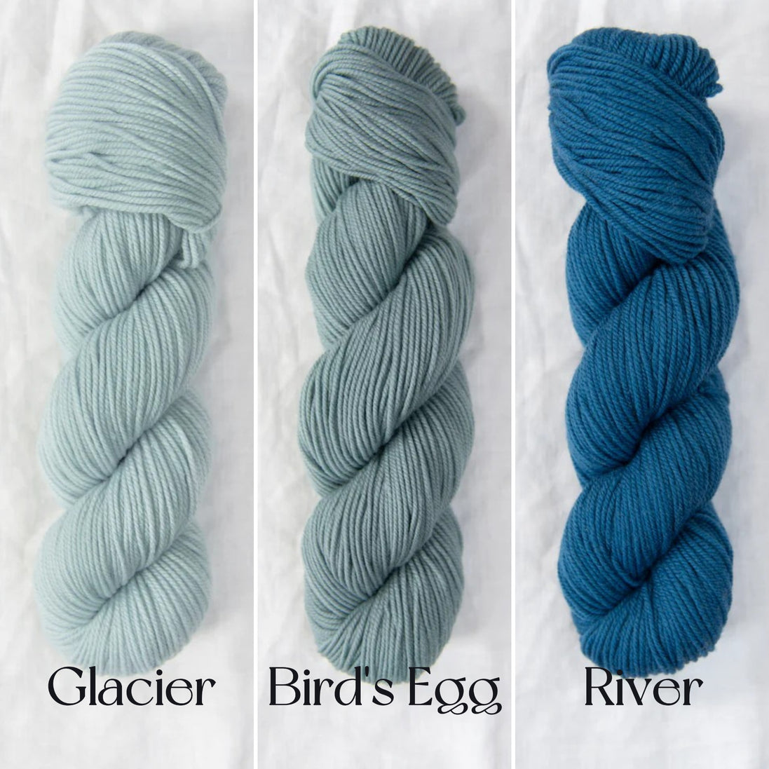 Quince and Co Chickadee Yarn Sport DK Weight Soft Plump American Wool Non-Super Wash Delicate Spun Yarn White Pink Red Blue Green Gray Yellow Heather Colors is perfect for your next cozy and colorful knitting project