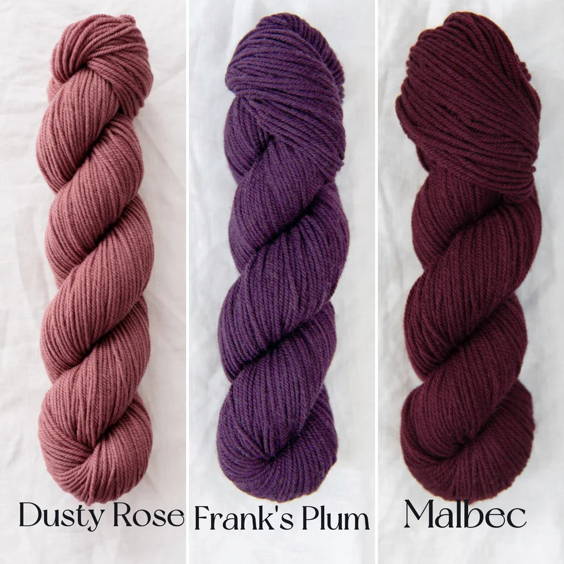 Quince and Co Chickadee Yarn Sport DK Weight Soft Plump American Wool Non-Super Wash Delicate Spun Yarn White Pink Red Blue Green Gray Yellow Heather Colors is perfect for your next cozy and colorful knitting project