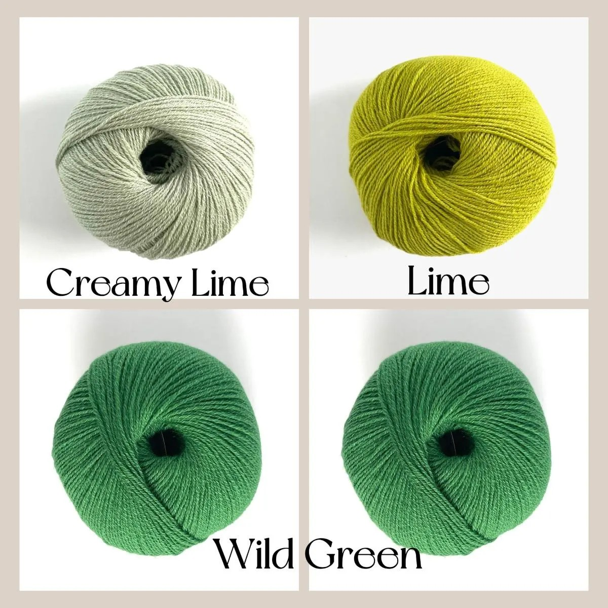 Cottonwool 3 Merino Wool & Organic Cotton by Gepard Super Soft Fingering Weight for Knitting Crochet Tops Cardigan and Baby Garments