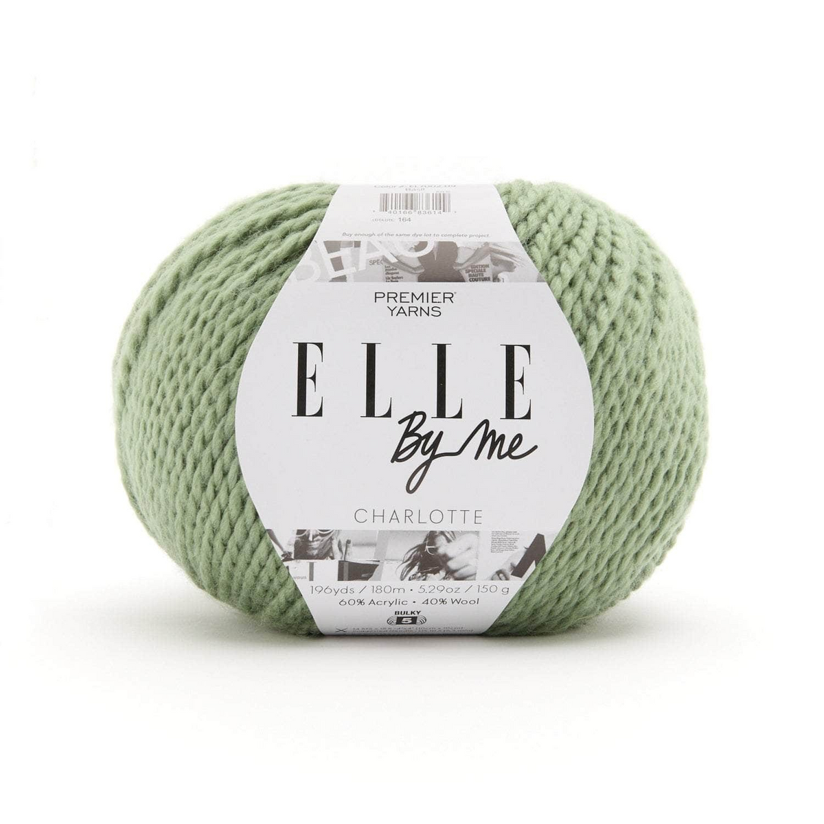 Bulky Yarn Wool Blend Acrylic Perfect for Crochet Blankets Baby Clothes Knitted Hats ELLE by Me Charlotte Premier Beginner Friendly 125g Multicolor 150g Solid