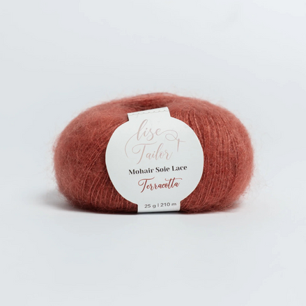 Mohair Silk Yarn by Lise Tailor Lace Weight Wool Heirloom Quality Timeless Piece Kid Silk Mohair for Delicate Projects Made in France Crochet Accessories Scarf Gift Idea