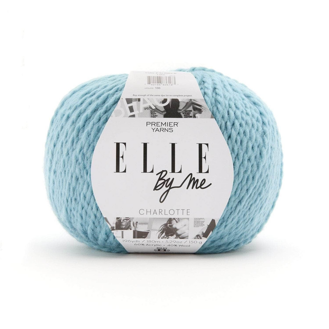 Bulky Yarn Wool Blend Acrylic Perfect for Crochet Blankets Baby Clothes Knitted Hats ELLE by Me Charlotte Premier Beginner Friendly 125g Multicolor 150g Solid