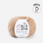 Alpaca Cotton Yarn Airy Blown Yarn Light and Soft Wool Fluffy Yarn for Sweaters Shawls Sport DK Weight Alpa Cotton by BettaKnit Italian Wool
