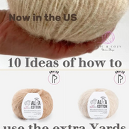 Alpaca Cotton Yarn Airy Blown Yarn Light and Soft Wool Fluffy Yarn for Sweaters Shawls Sport DK Weight Alpa Cotton by BettaKnit Italian Wool