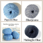 Snefnug By CaMaRose Yarn Merino Baby Alpaca Cotton Yarn Airy and Plump Yarn Bulky Weight Super Soft Yarn Perfect for Cardigans and Sweaters