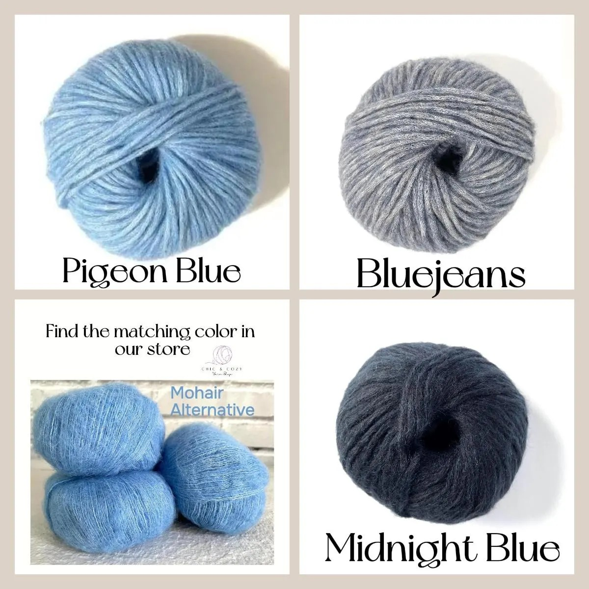 Snefnug By CaMaRose Yarn Merino Baby Alpaca Cotton Yarn Airy and Plump Yarn Bulky Weight Super Soft Yarn Perfect for Cardigans and Sweaters