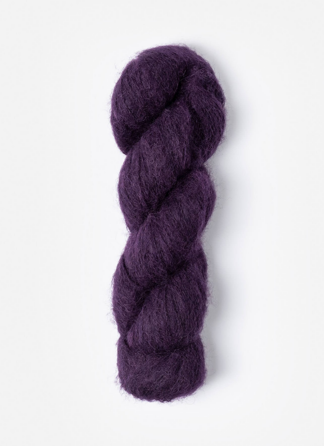 Suri Alpaca Yarn Brushed Suri Alpaca Hand Dyed Alternative Mohair Substitute Blue Sky Prairie Lace Bulky Gift Idea Knit Crochet Yarn 50g