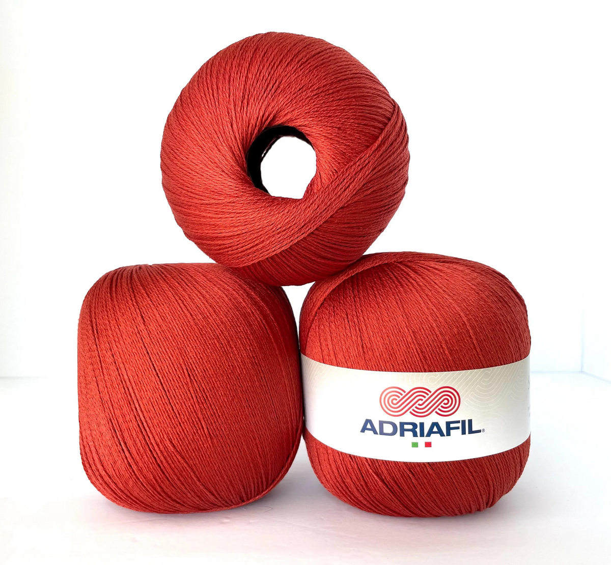Egyptian Cotton Yarn 200g Quality Cotton One Ball Project Yarn Fast Knitting and Crocheting Summer Top Baby Clothe Tank Tee Snappy Ball by Adriafil Made in Italy