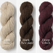 Blue Sky Fibers Woolstok Worsted Yarn 50g 100% Fine Highland Wool Soft Peruvian Wool Yarn with beautiful stitch definition Perfect for sweaters hats scarves colorwork and more
