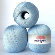Egyptian Cotton Yarn 200g Quality Cotton One Ball Project Yarn Fast Knitting and Crocheting Summer Top Baby Clothe Tank Tee Snappy Ball by Adriafil Made in Italy