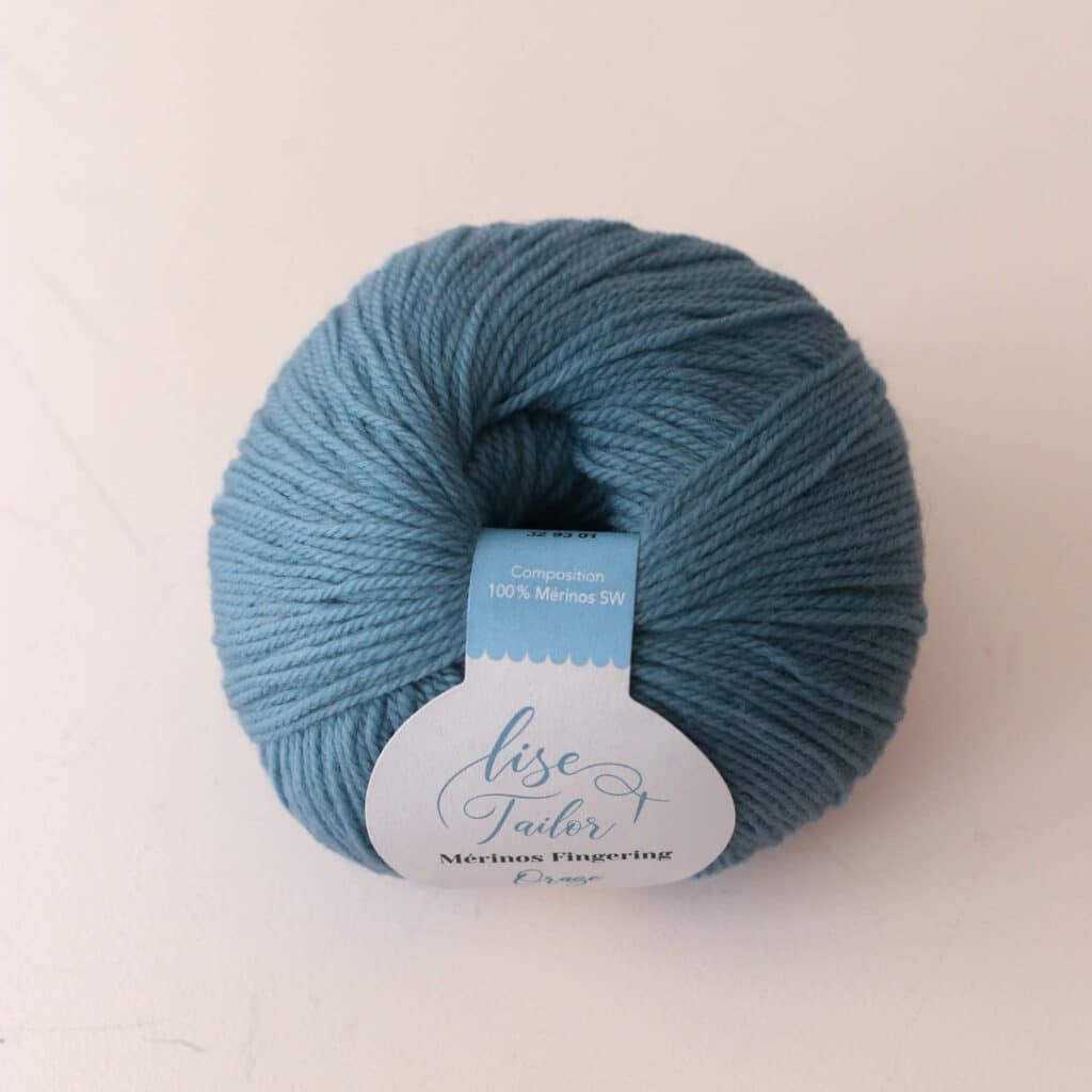 Merino Wool Fingering Yarn by Lise Tailor Autumn Color Knitting Soft Yarn Sensitive Skin Baby Sweater Shawls Hats Scarfs Cowls Mittens Superwash Merino Yarn Made in France