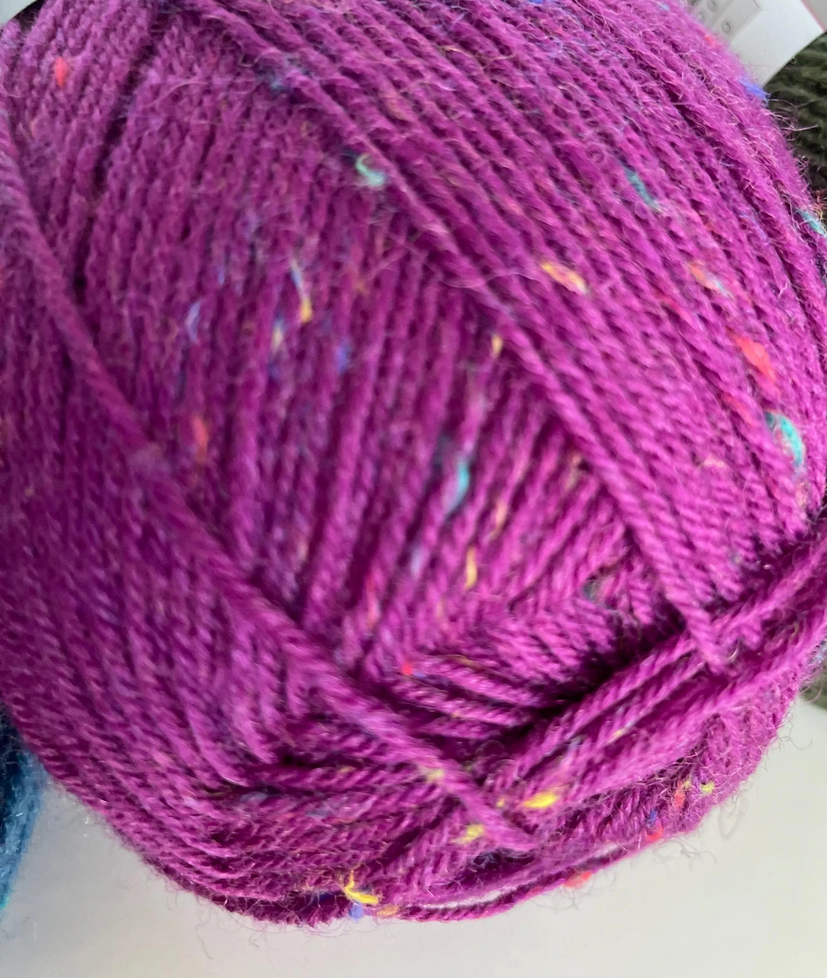 Tweed Yarn Fingering Light Wool Speckle Tweed Sock Yarn Aktiv Sweater Sock Shawl Glove Hat Scarf Garment Baby Blanket Great for Sock Knitting