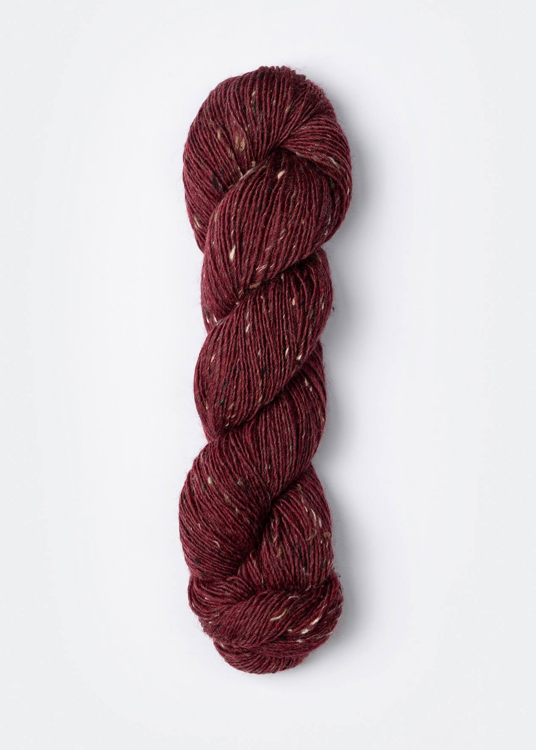 Blue Sky Fibers Woolstok Tweed Light Donegal Yarn Fingering Weight Neutral Flecks Ideal for Colorwork Cables Ribbing and Textured Knitting and Crochet Projects