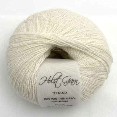Holst Garn Titicaca Yarn is a Lace Weigh Plump Fluffy Alpaca with Soft Halo Ideal for Mohair Replacement in many colors like Pink Green Red Gray Blue Beige White Purple Brown