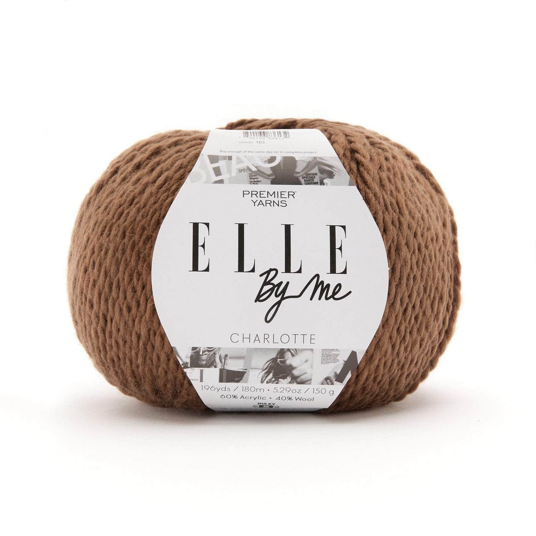 Bulky Yarn Wool Blend Acrylic Perfect for Crochet Blankets Baby Clothes Knitted Hats ELLE by Me Charlotte Premier Beginner Friendly 125g Multicolor 150g Solid