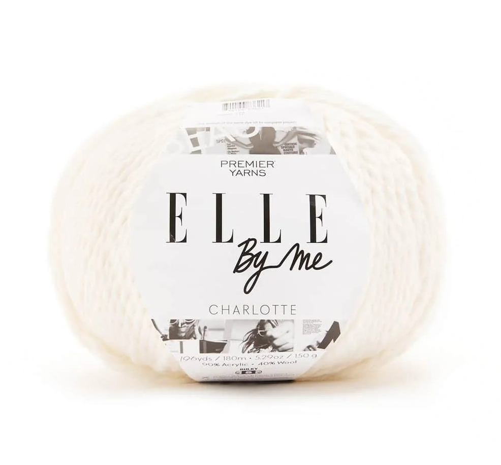 Bulky Yarn Wool Blend Acrylic Perfect for Crochet Blankets Baby Clothes Knitted Hats ELLE by Me Charlotte Premier Beginner Friendly 125g Multicolor 150g Solid