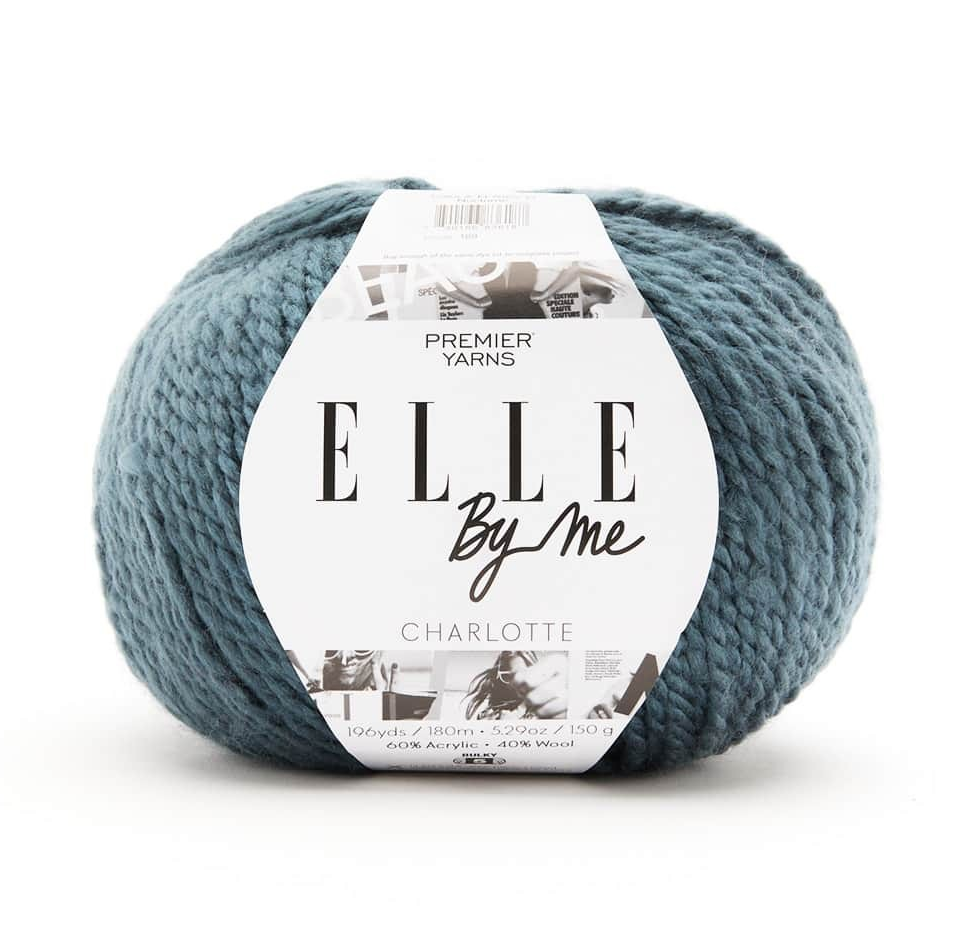 Bulky Yarn Wool Blend Acrylic Perfect for Crochet Blankets Baby Clothes Knitted Hats ELLE by Me Charlotte Premier Beginner Friendly 125g Multicolor 150g Solid