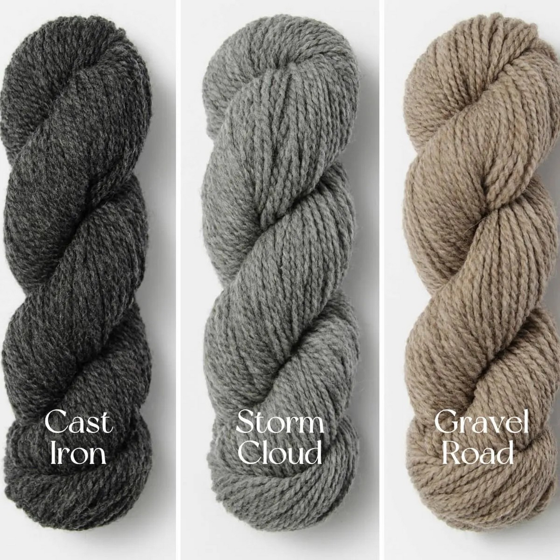 Blue Sky Fibers Woolstok Worsted Yarn 50g 100% Fine Highland Wool Soft Peruvian Wool Yarn with beautiful stitch definition Perfect for sweaters hats scarves colorwork and more