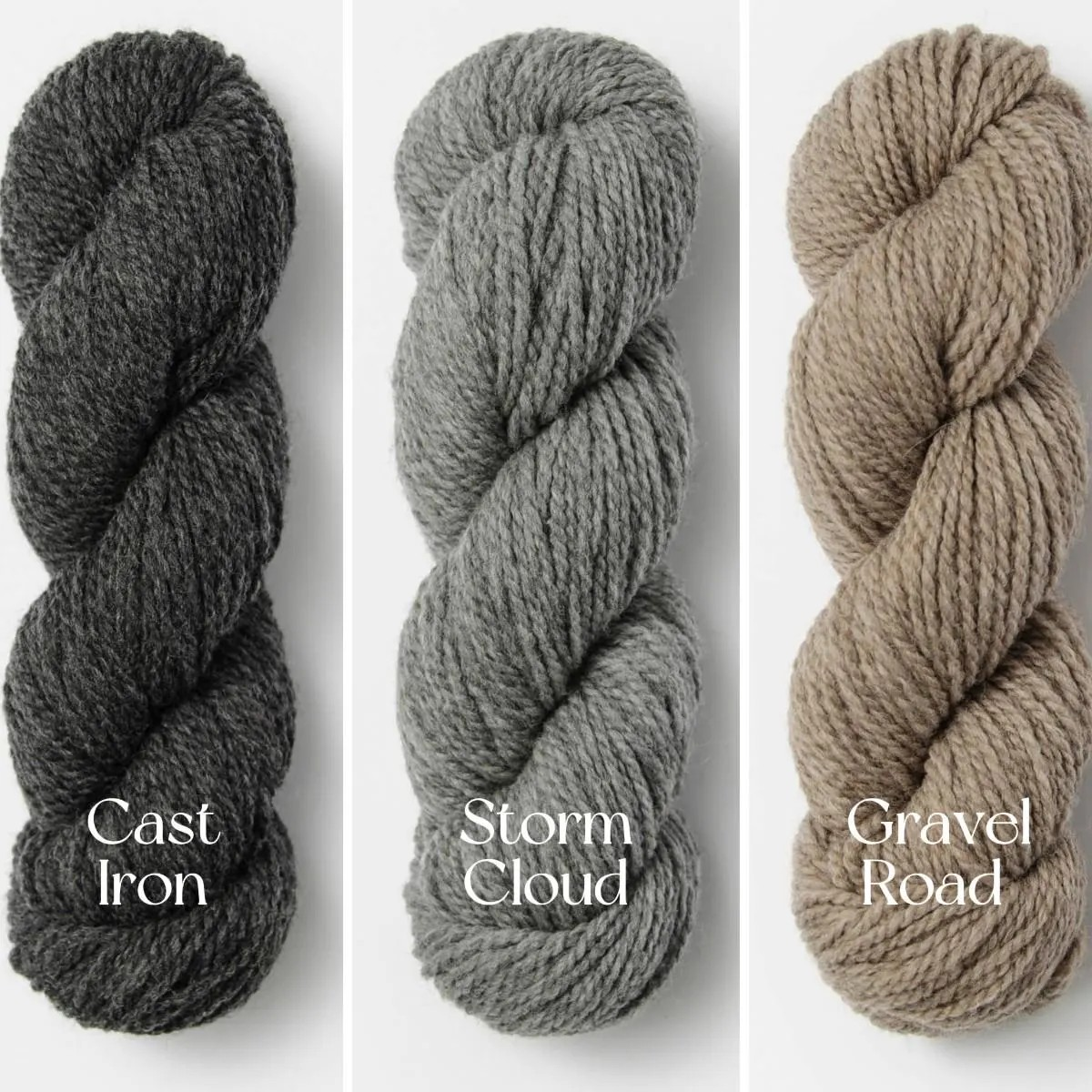 Blue Sky Fibers Woolstok Worsted Yarn 50g 100% Fine Highland Wool Soft Peruvian Wool Yarn with beautiful stitch definition Perfect for sweaters hats scarves colorwork and more
